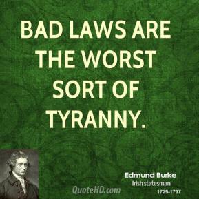 Bad Laws